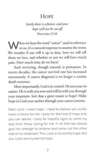 ONE-MINUTE PRAYERS FOR THOSE WITH CANCER