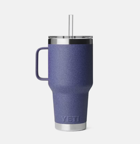 RAMBLER 35 OZ STRAW MUG - MOON DUST