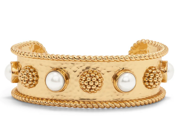 Berry Gem Cuff - Pearl