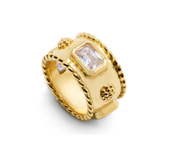 Berry Band - Clear Cubic Zirconia