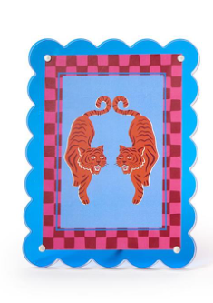 5x7 Acrylic Scalloped Frame