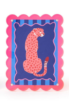 5x7 Acrylic Scalloped Frame