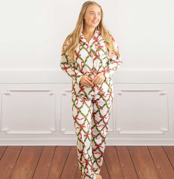 Flannel PJ Set - Deck the Halls