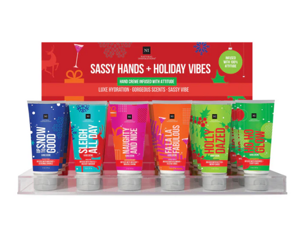 Sassy Holiday Mini Hand Creme 2oz