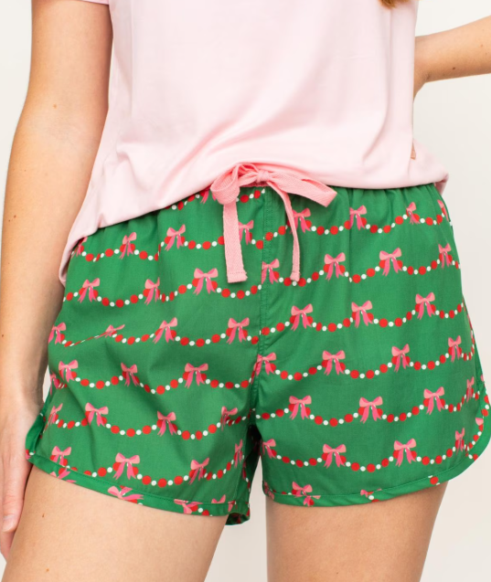 Women's Bow Garland Lounge Shorts