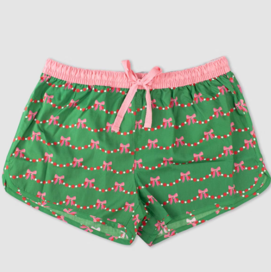 Women's Bow Garland Lounge Shorts