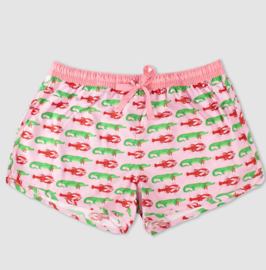Women's Cajun Christmas Lounge Shorts