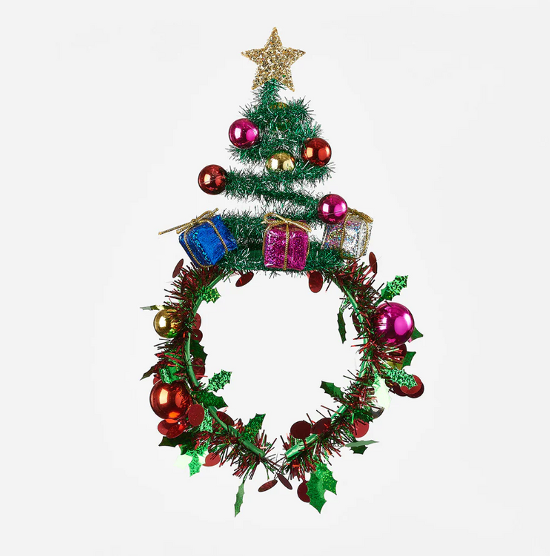 Christmas Tree & Garland Headband