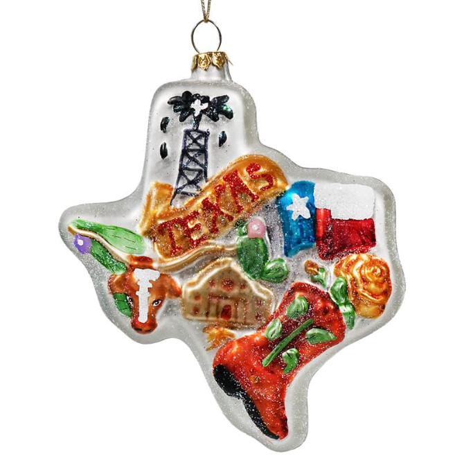 Texas State Ornament