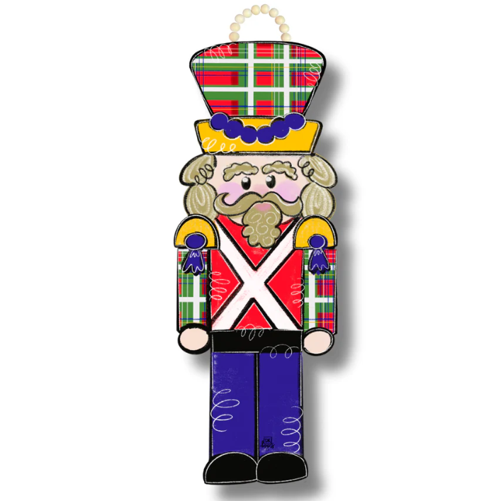 Plaid Soldier Nutcracker