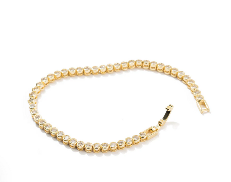 18K Gold Diamond Tennis Bracelet