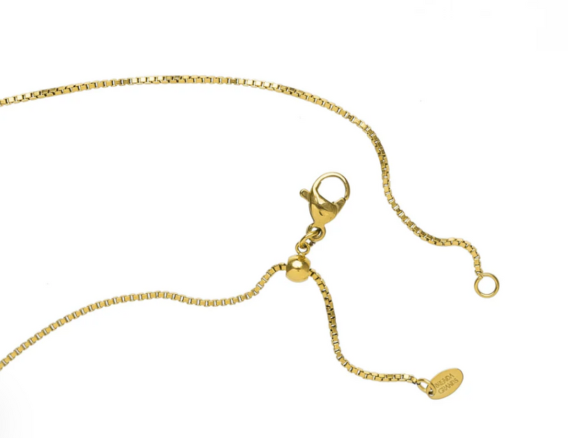 Waterproof Dainty Gold Heart Necklace