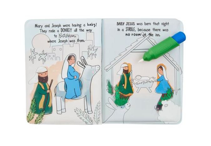 Nativity Water Wizard Book