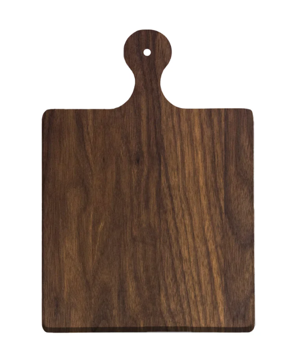 Personalized Black Walnut Artisan Cheesboard 9x6