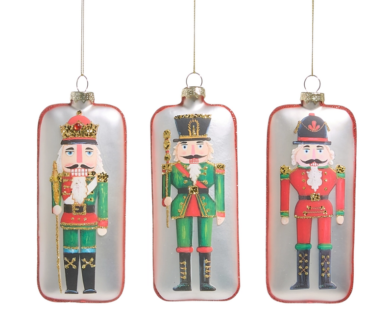 5.75" Nutcracker Rectangle Ornament