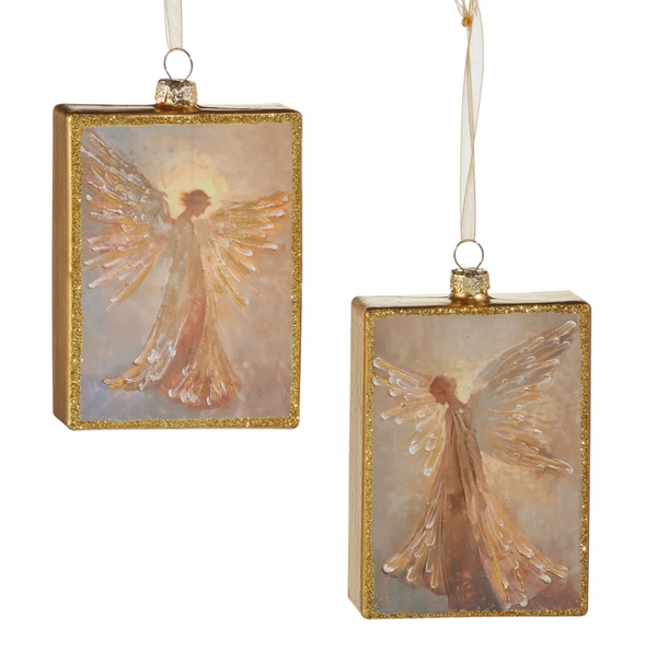 5" Celestial Radiance Rectangle Ornament