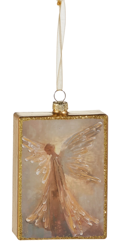 5" Celestial Radiance Rectangle Ornament