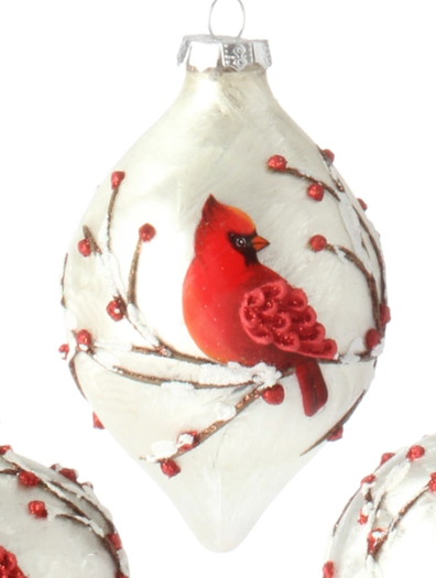 3" Cardinal Ornament