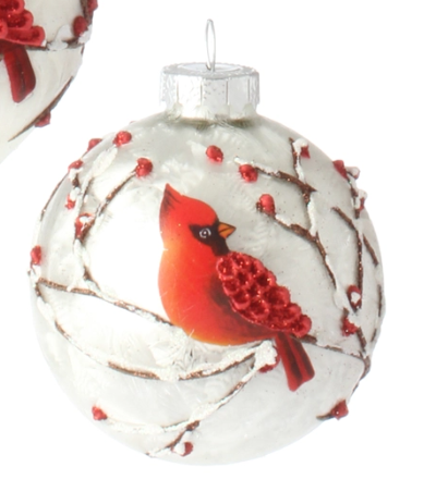 3" Cardinal Ornament