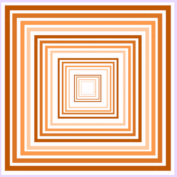 Burnt Orange & White Mascot Gameday Bandana Scarf - 2