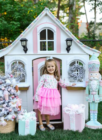 Nutcracker Print Tutu Dress