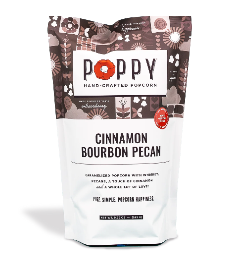 Cinnamon Bourbon Pecan Popcorn