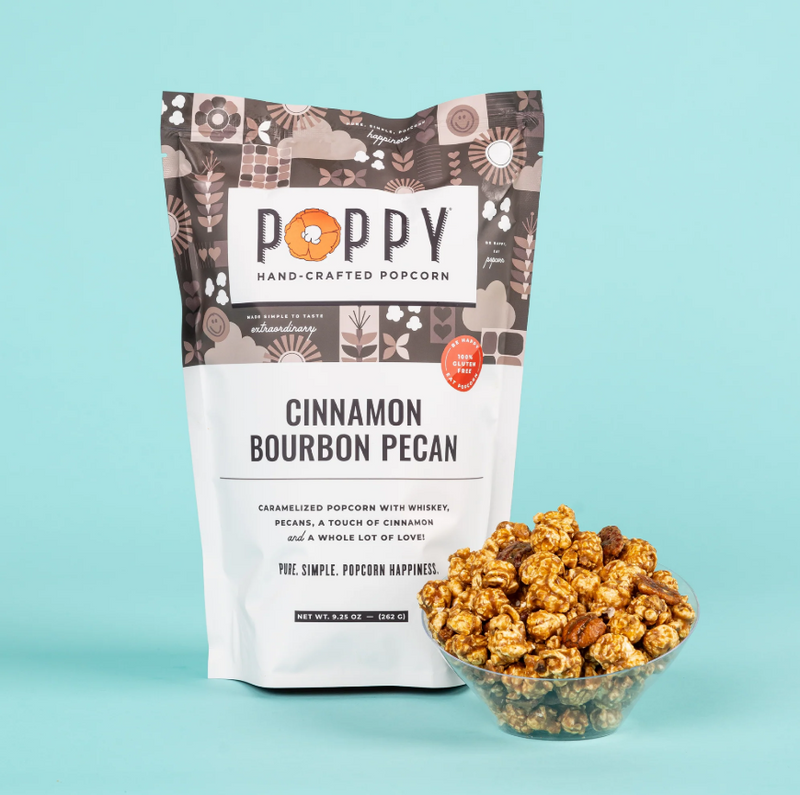 Cinnamon Bourbon Pecan Popcorn