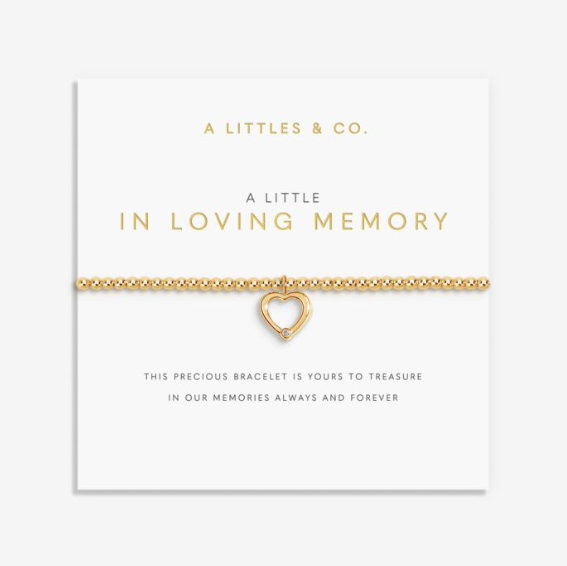 A LITTLE | IN LOVING MEMORY | Gold-Tone Plated | Bracelet