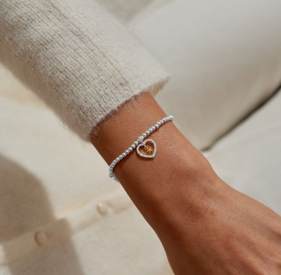 A LITTLE | BEST NEWS EVER! | Silver & Gold-Tone Plated | Bracelet