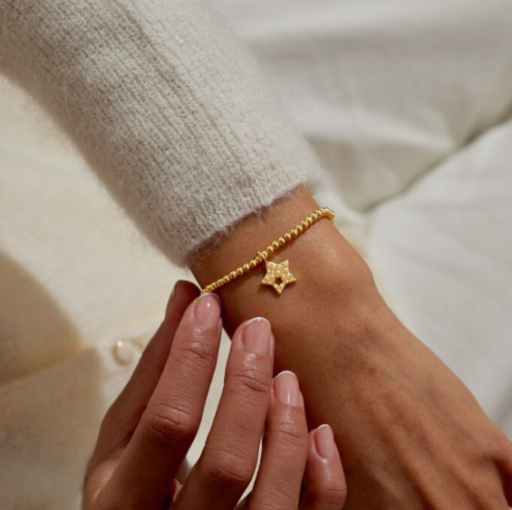 CHRISTMAS A LITTLE | CHRISTMAS WISHES | Gold-Tone Plated | Bracelet