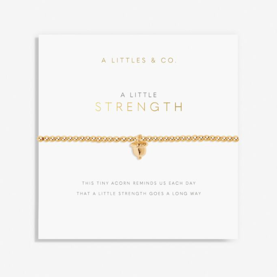 GOLD A LITTLE | STRENGTH | Gold | Bracelet