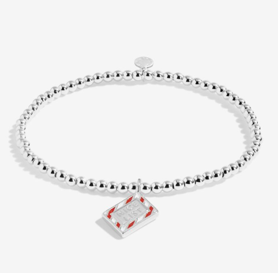 LOVE FROM SANTA | YOU'RE ON THE NICE LIST | Silver Plated | Bracelet