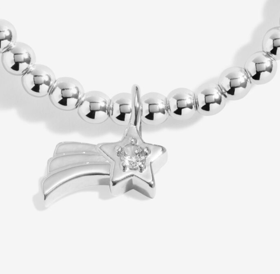 LOVE FROM SANTA | MAKE A CHRISTMAS WISH | Silver Plated | Bracelet
