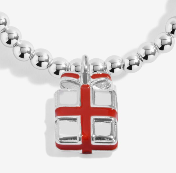 LOVE FROM SANTA | HAPPY CHRISTMAS | Silver Plated | Bracelet