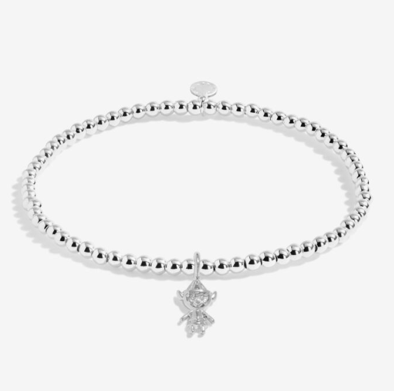 LOVE FROM SANTA | CHRISTMAS ELF | Silver Plated | Bracelet