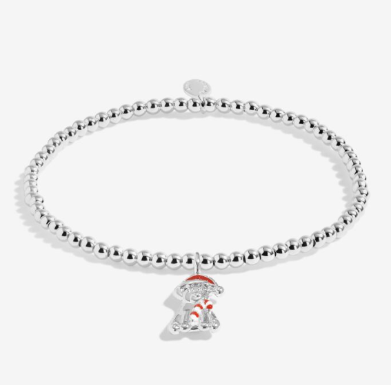 LOVE FROM SANTA | SANTA PAWS | Silver Plated | Bracelet