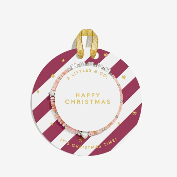 KIDS' HAPPY LITTLE MOMENTS | HAPPY CHRISTMAS | Silver Plated | Bracelet