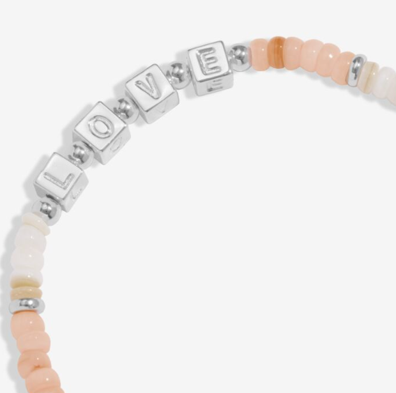 KIDS' HAPPY LITTLE MOMENTS | LOVE FROM SANTA | Silver Plated | Bracelet
