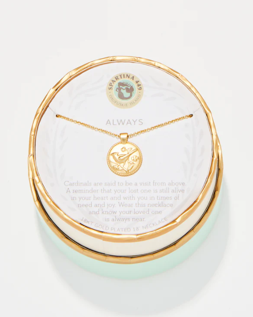 SLV Necklace 18” Always/Cardinal