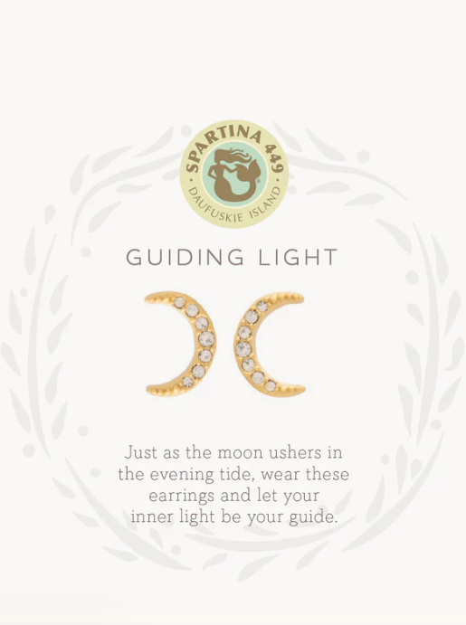 SLV Stud Earrings Guiding Light/Crescent