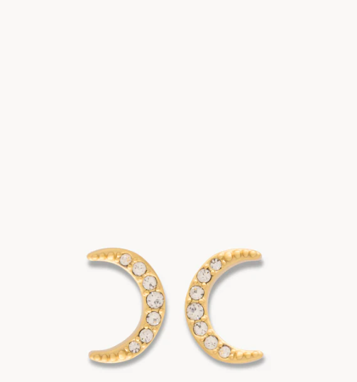 SLV Stud Earrings Guiding Light/Crescent
