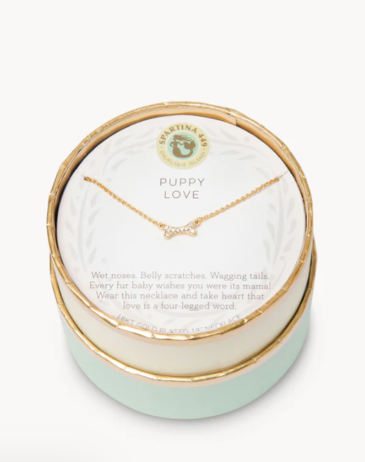 Sea La Vie Necklace 18” Puppy Love/Bone