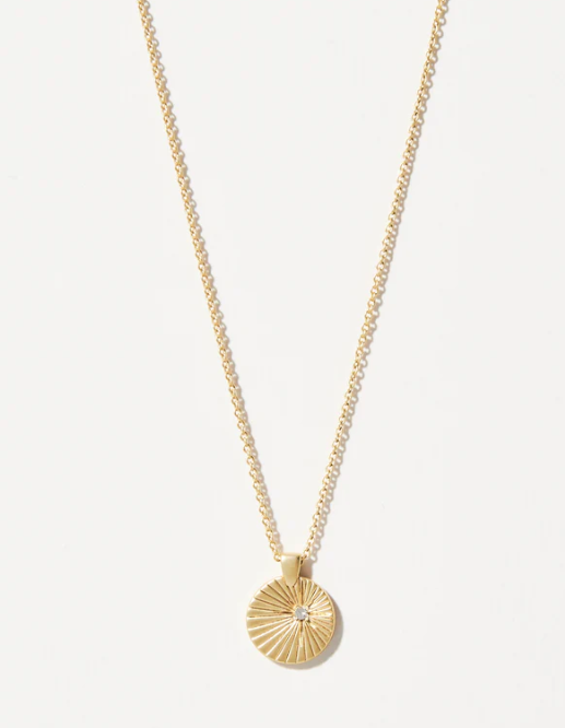 SLV Necklace 18“ Shoot For The Stars/Star Medallion