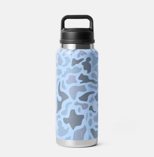 RAMBLER 36 OZ BOTTLE CHUG - BLUE CAMO