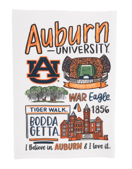 Auburn Icon Tea Towel