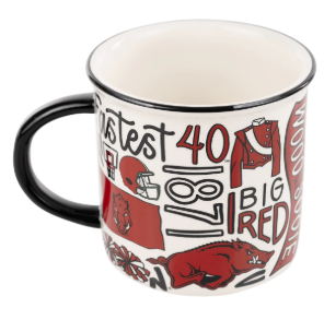 Arkansas Collage Campfire Mug
