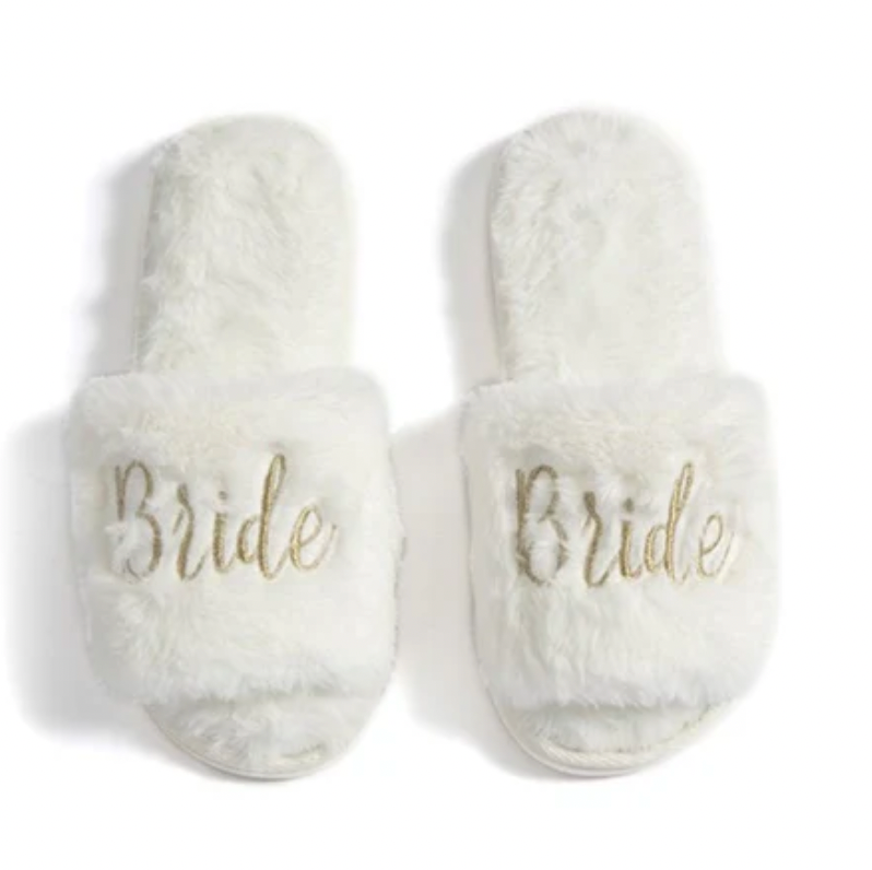 Bride Slippers - Ivory