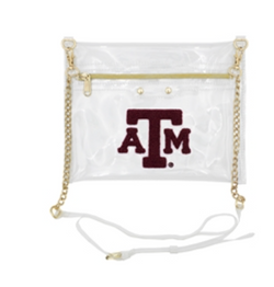 Varsity Patch Flat Crossbody - Texas A&M University