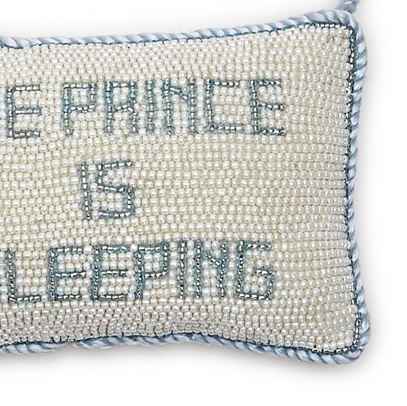 The Prince Beaded Pillow