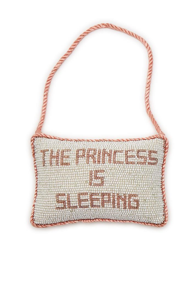 The Princess Beaded Pillow